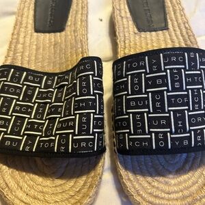 Tory Burch Black Slide Sandals